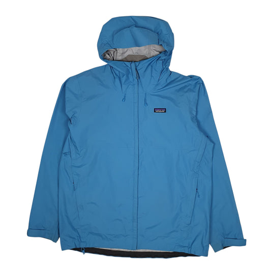 Mens Blue Patagonia Torrentshell 3L Full Zip Coat