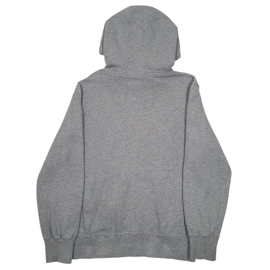 Womens Grey Champion Spellout Hoodie Jumper