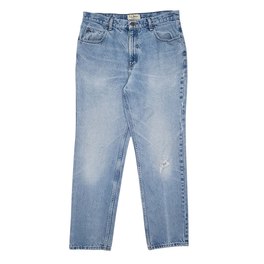 Mens Blue L.L.Bean Classic JeansW35 L32