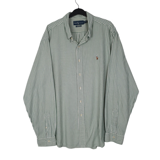 Mens Green Ralph Lauren Long Sleeve Shirt