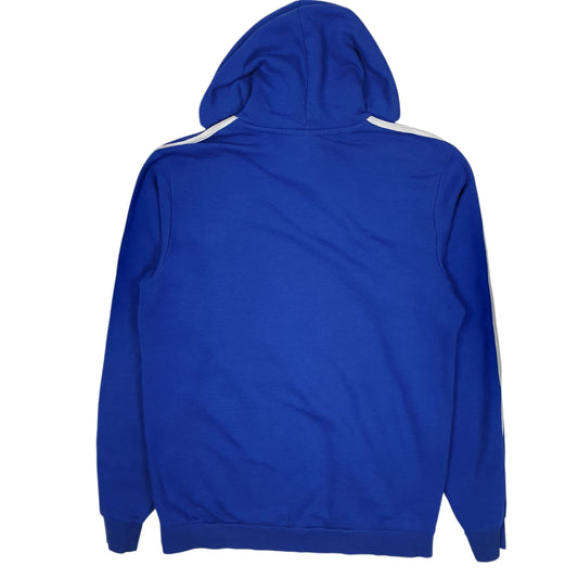Mens Blue Adidas Hoodie Jumper