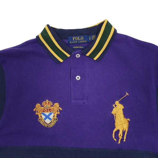 Mens Purple Polo Ralph Lauren Polo Shirt