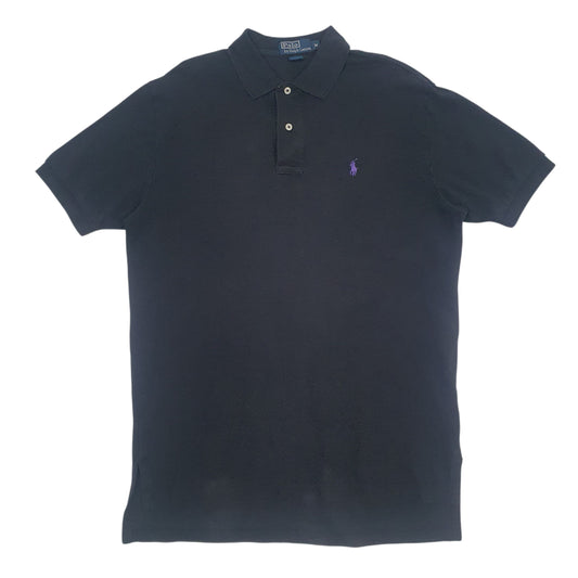 Mens Black Polo Ralph Lauren Short Sleeve Polo Shirt