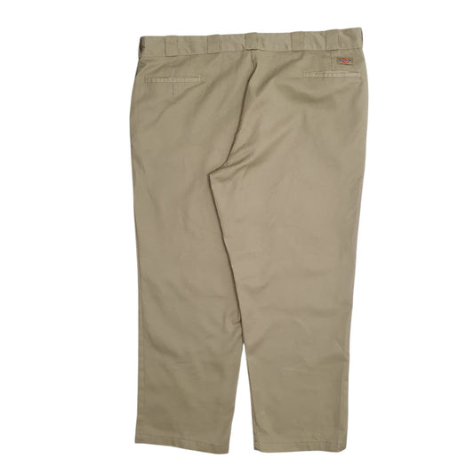 Mens Beige Dickies 874 Original Fit Workwear Trousers