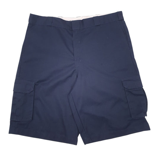 Mens Navy Dickies Cargo Shorts