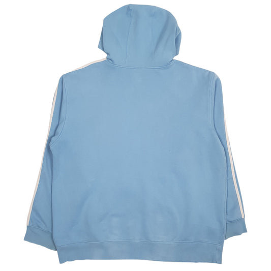 Mens Blue Adidas Hoodie Jumper