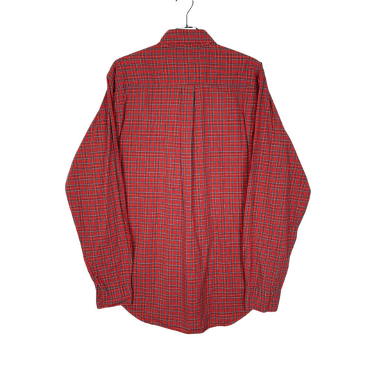 Mens Red L.L.Bean Vintage 90s Made In USA Shirt