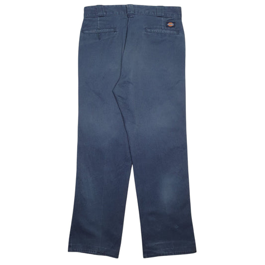 Mens Blue Dickies Trousers