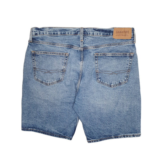 Mens Blue Levis Signature Shorts