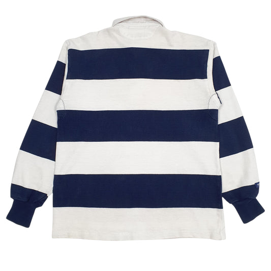 Mens White Barbarian Polo Shirt