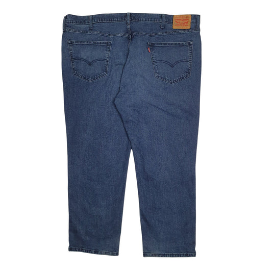 Mens Blue Levis Stretch Jeans