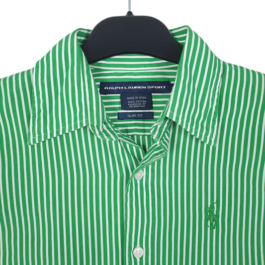 Womens Green Ralph Lauren Sport Shirt