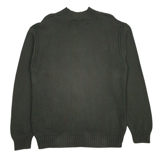 Mens Green Nautica Vintage 90s Knitwear Crewneck Jumper