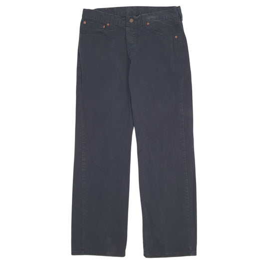 Mens Black Levis 582 JeansW34 L30