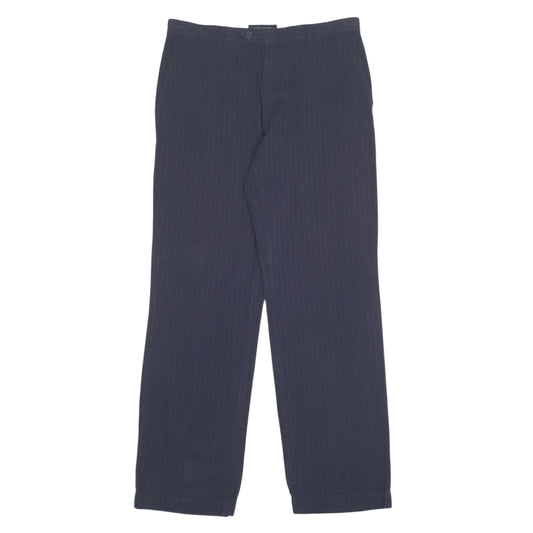 Mens Black Tommy Hilfiger Chino Trousers