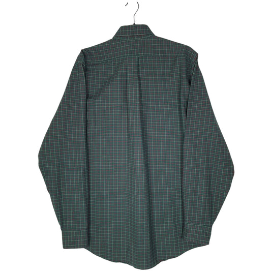 Mens Green L.L.Bean Vintage 1980s Made In USA Shirt