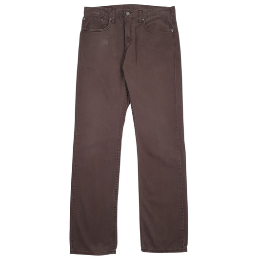 Mens Brown Levis Chino Trousers