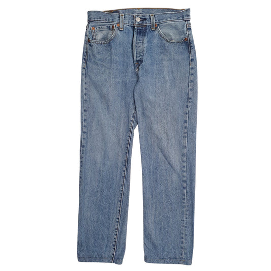 Mens Blue Levis 501 JeansW28 L28