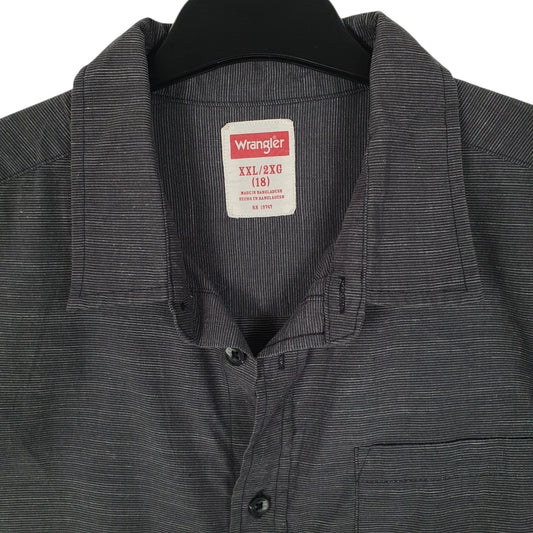 Mens Grey Wrangler Shirt