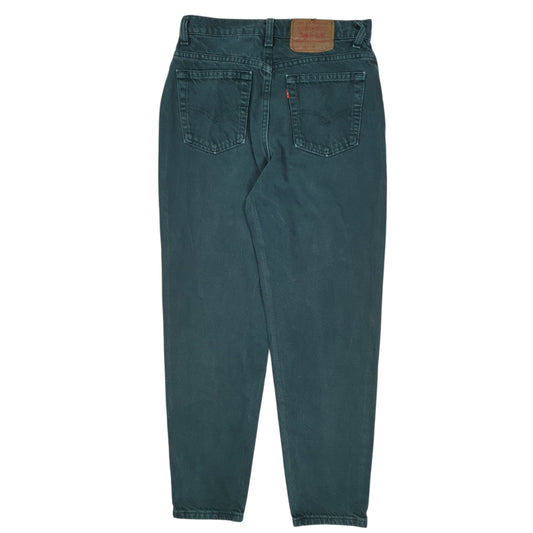 Womens Green Levis Vintage 90s Made In USA Hoodie Jeans