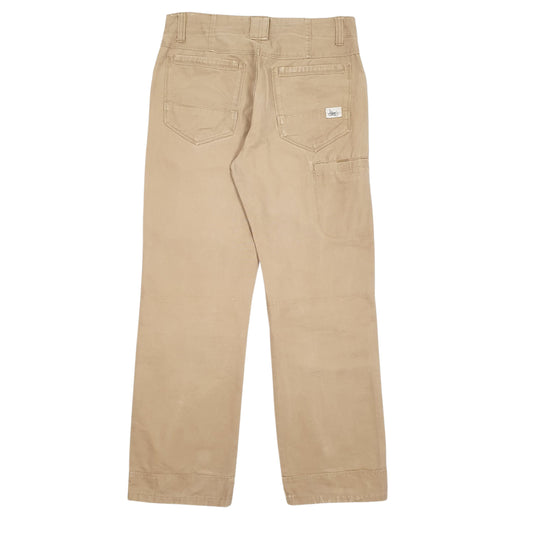Mens Beige Eddie Bauer Workwear Jeans