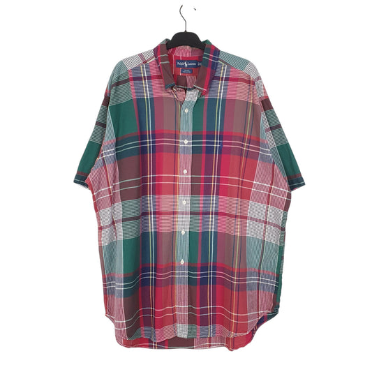 Mens Red Ralph Lauren Short Sleeve Shirt