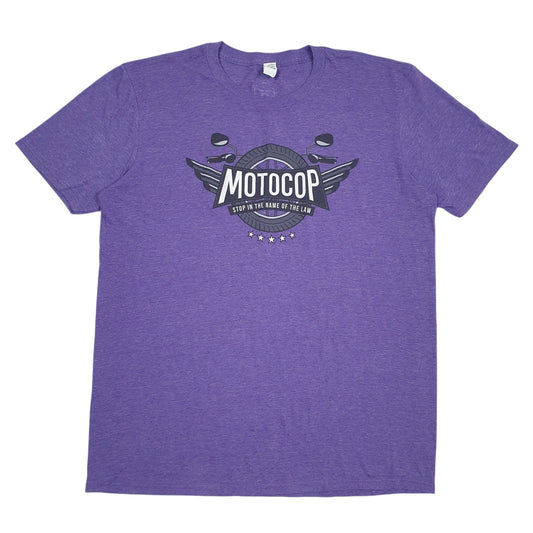 Mens Purple Anvil Short Sleeve T Shirt