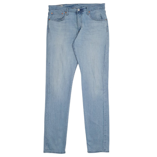 Mens Blue Levis 512 JeansW33 L34