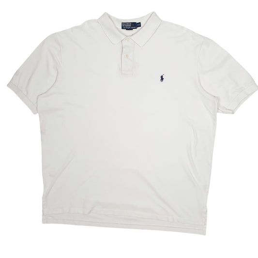 Mens White Polo Ralph Lauren Short Sleeve Polo Shirt