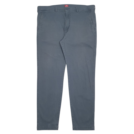 Mens Blue Levis Chino Trousers