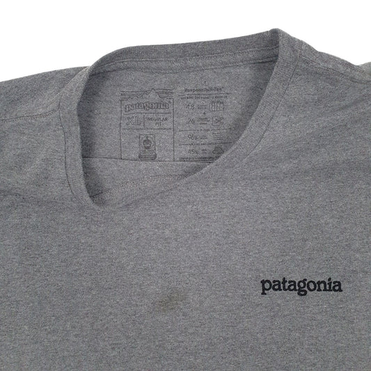 Mens Grey Patagonia T Shirt