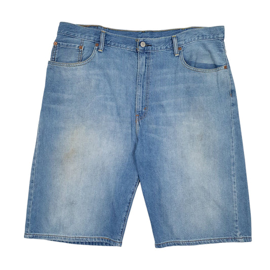 Mens Blue Levis 569 Denim Shorts