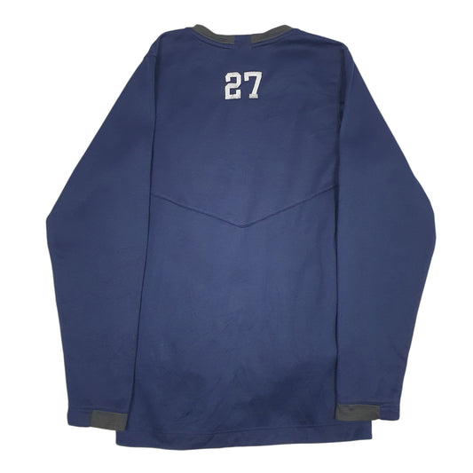 Mens Navy Nike Baseball Crewneck Jumper