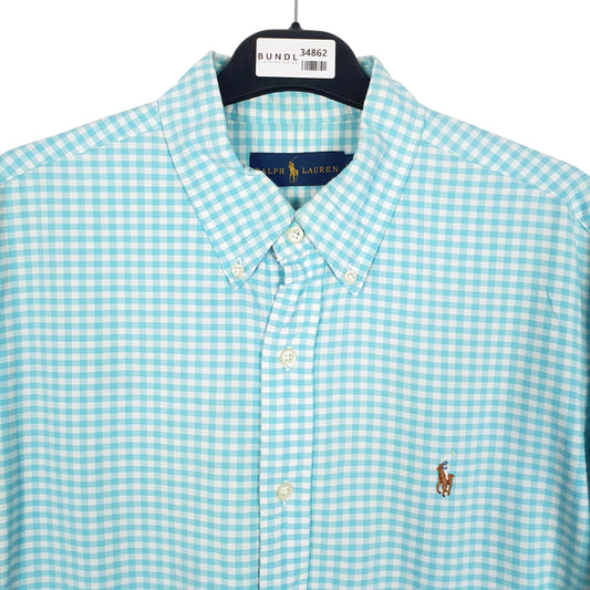 Mens Blue Ralph Lauren Shirt