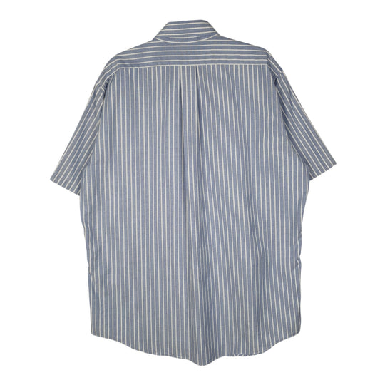 Mens Blue L.L.Bean Vintage 80s Made In USA Shirt