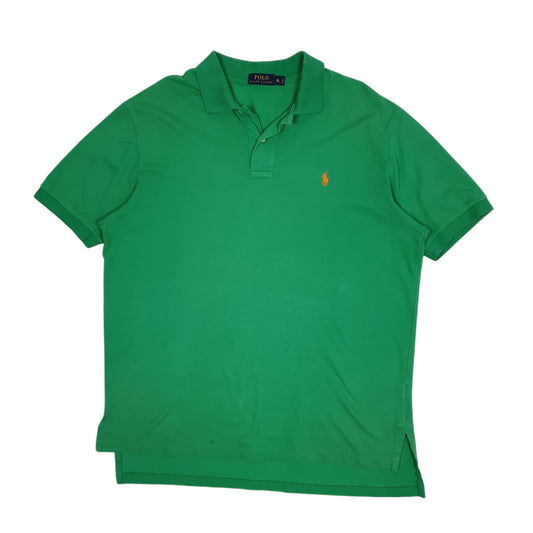 Mens Green Polo Ralph Lauren Short Sleeve Polo Shirt