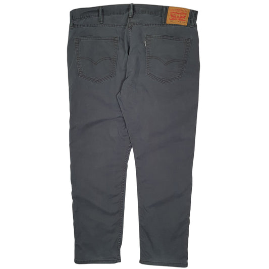 Mens Grey Levis 502 Slim Trousers