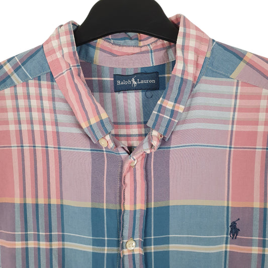 Mens Pink Ralph Lauren Shirt