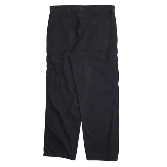 Mens Black Wrangler Trousers