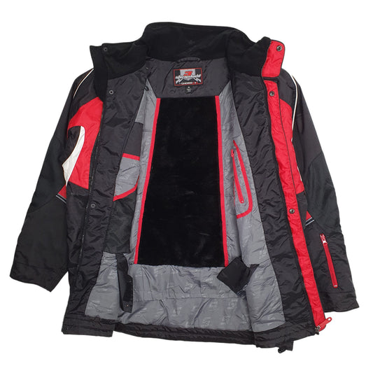 Mens Black Choko Snap On Tools Coat