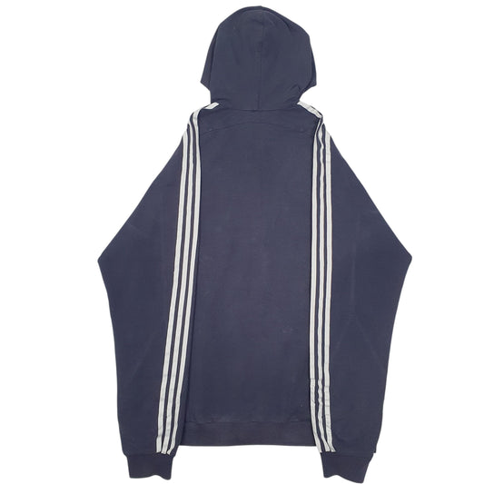 Mens Navy Adidas Hoodie Jumper