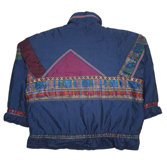 Mens Navy G 4000 Vintage 90s Baggy Funky Coat