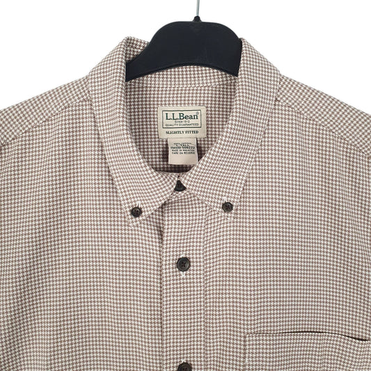 Mens Brown L.L.Bean Shirt