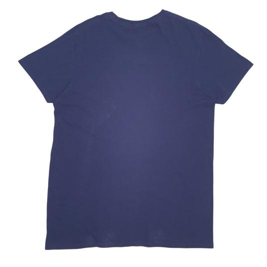 Mens Navy Gildan T Shirt