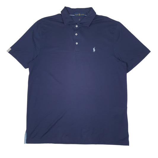 Mens Navy Polo Ralph Lauren Short Sleeve Polo Shirt