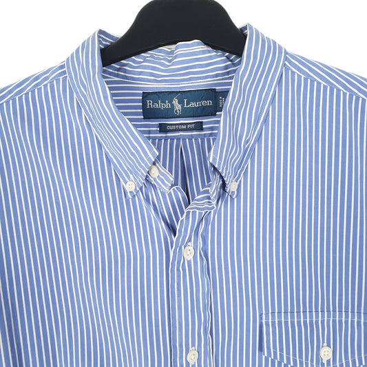 Mens Blue Ralph Lauren Shirt