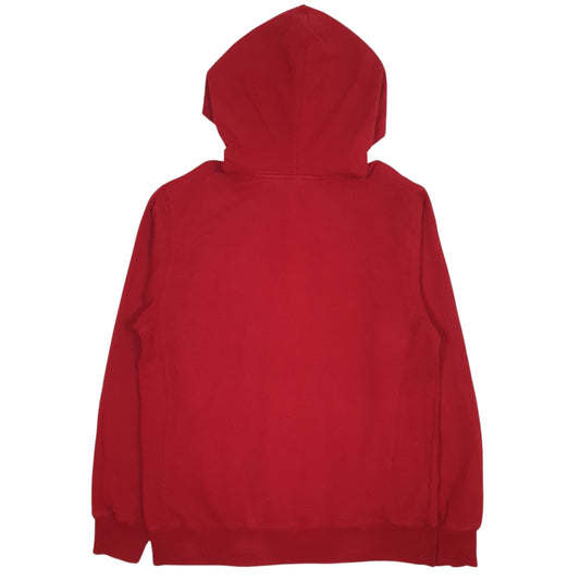 Mens Red Nobo Hoodie Jumper
