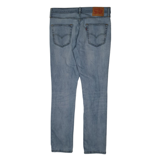 Mens Blue Levis Stretch Jeans