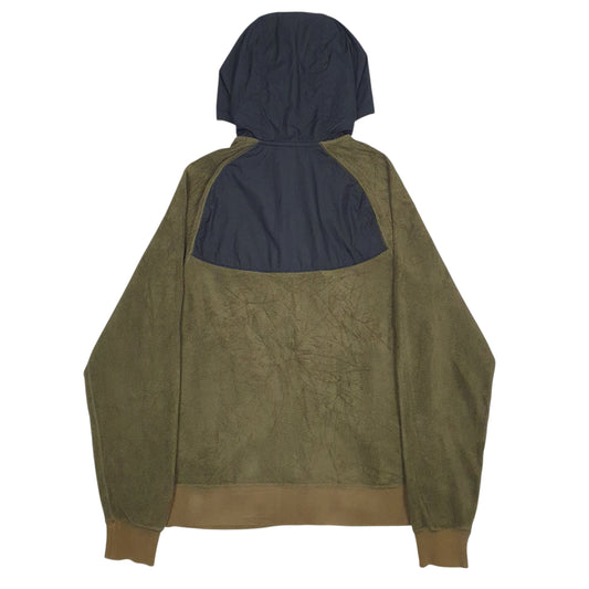 Mens Green Nike Full Zip Jumper