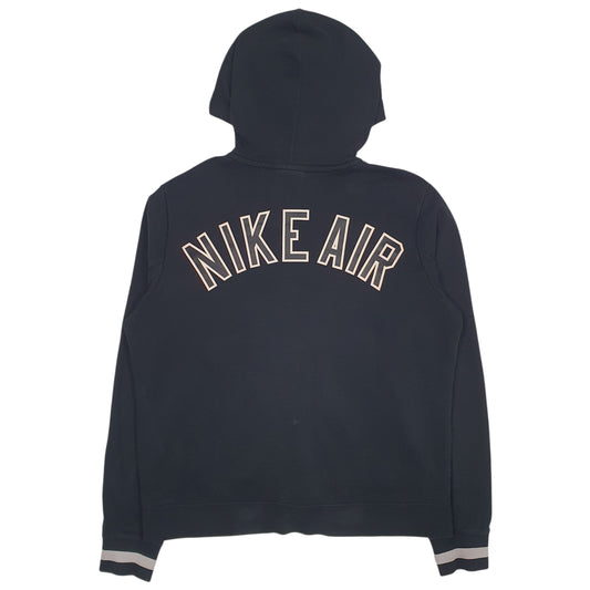 Mens Black Nike Baggy Full Zip Jumper